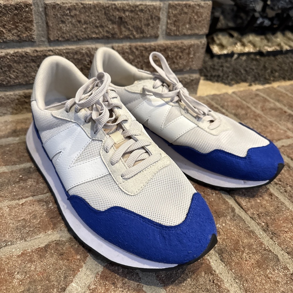 New Balance 237 Moonbeam Team Royal MS237PL1 Men's Size 12 #373